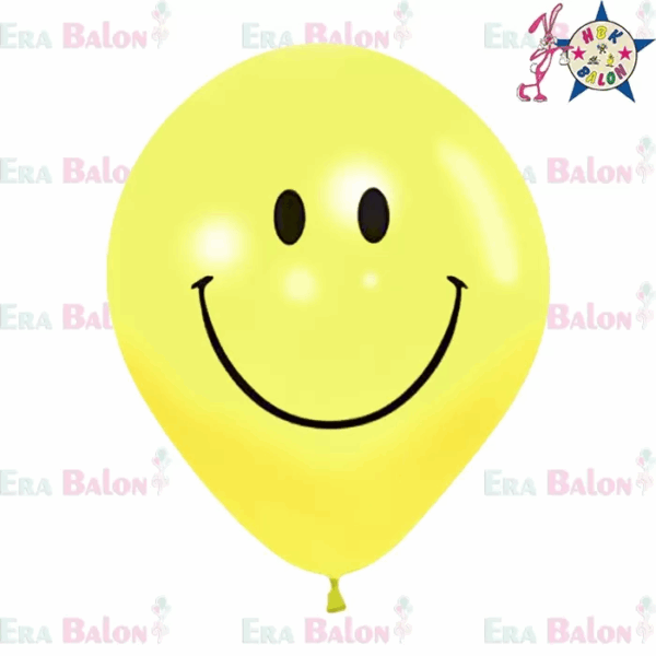 Hazır Baskı Balon (1+1) Gülenyüz Sarı