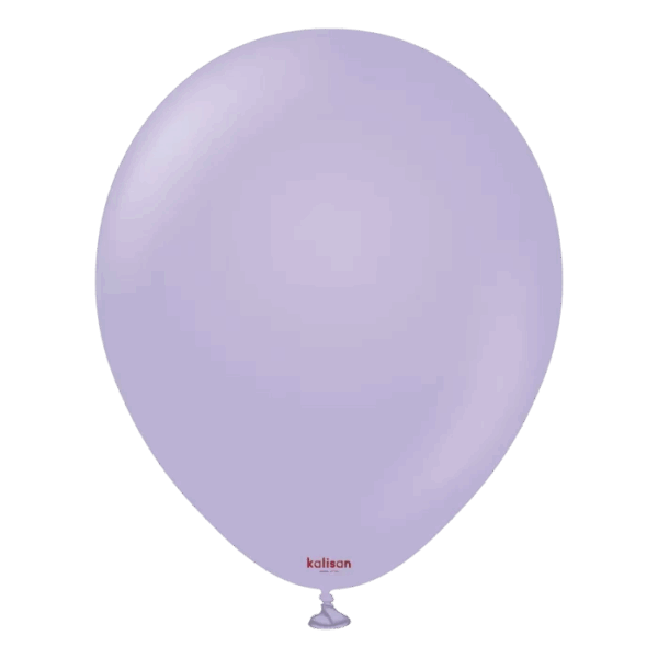 Pastel 18" Balon Jumbo Kalisan Lila 10'lu (lilac)