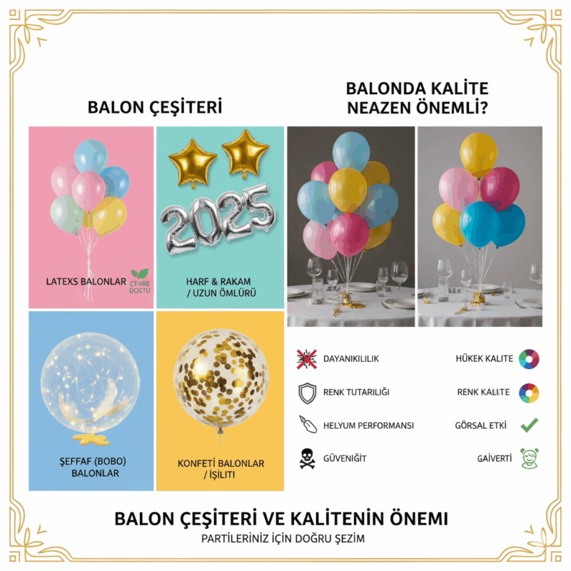 Balon, Parti Süsleri, Organizasyon, Doğum Günü, Açılış Süsleme, Lateks Balon, Folyo Balon, Bobo Balon, Konfeti Balon, Helyum Gazı, Parti Malzemeleri, Dekorasyon, Era Balon