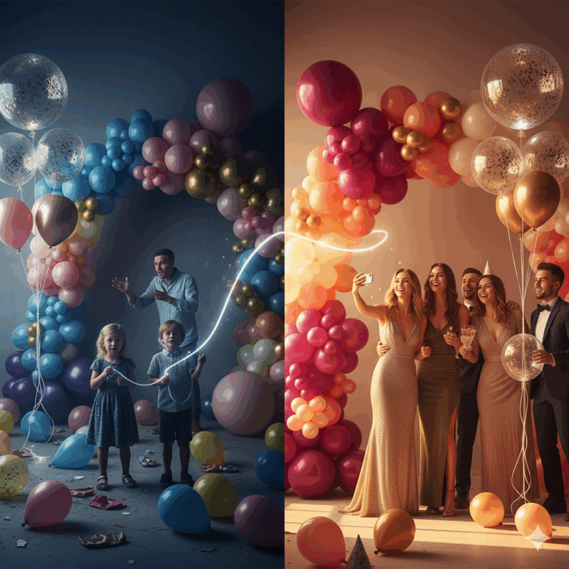 Balon, Parti Malzemeleri, Organizasyon, Kalite, Lateks Balon, Folyo Balon, Helyum, Parti Süsleri, Doğum Günü, Dekorasyon, Güvenlik, Estetik